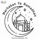 Ramadan Coloring Kids Activities Pages Islamic Colouring Ya Marhaban Sheets Printables Patterns Belarabyapps Mandala Choose Board sketch template