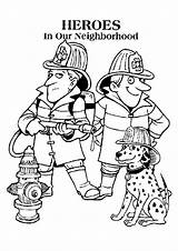 Coloring Firefighter Pages Fire Printable Kids Safety Color Truck Fireman Firefighters Dog Thank Colouring Fighters Print Sparky Heroes Preschool Momjunction sketch template