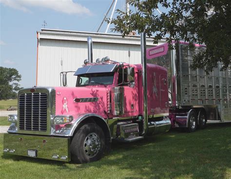 show truck pams pretty pink pete listen  land