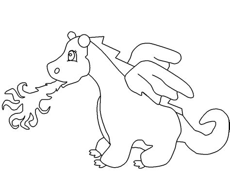 cute flying dragon colouring pages coloring home