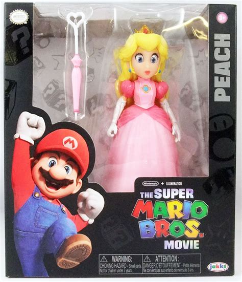 the super mario bros movie jakks pacific peach action figure