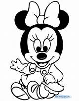 Minnie Disneyclips Uitprinten Dxf Downloaden Babys sketch template