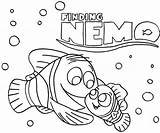 Nemo Finding Dory sketch template