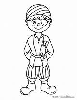 Carnival Pirate Costume Coloring Hellokids Print Color Pages sketch template