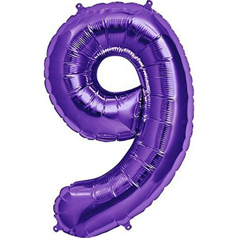 purple number  balloons walmartcom walmartcom
