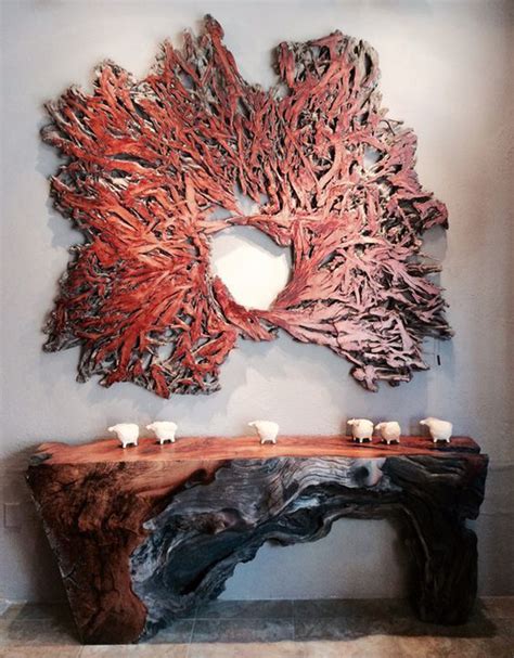 amazing wood roots furniture   decor homemydesign