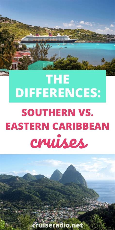 southern  eastern caribbean cruise whats  difference eastern