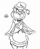 Grinch Coloring Pages Cindy Lou Who Christmas Drawing Printable Body Stole Colouring Template Deviantart Print Kids Max Color Drawings Sheets sketch template