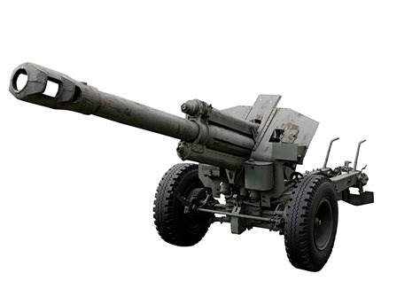 isolated  mm howitzer model    stock photo freeimagescom