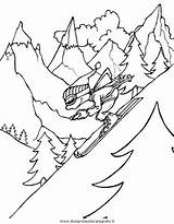 Montagna Musim Halaman Misti Landschaft Paesaggi Diverse Sejuk Mewarna Kertas Disegnidacoloraregratis sketch template