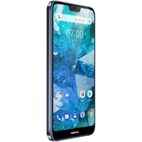 nokia  dual sim gb smartphone unlocked blue ctlla