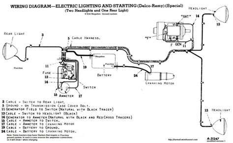 cub  volt wiring diagram