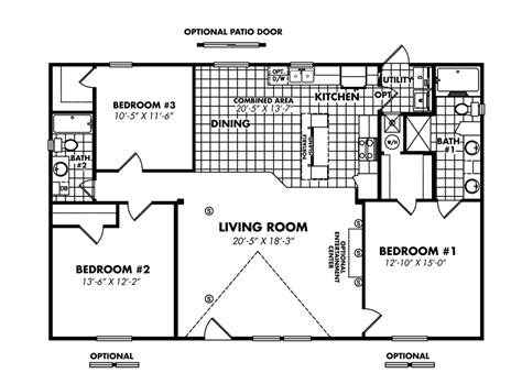 legacy housing double wides floor plans