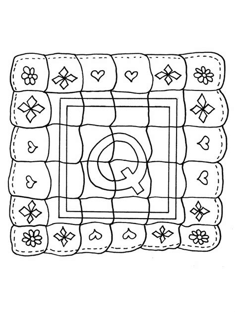 quilt coloring pattern  coloring pages coloring pages