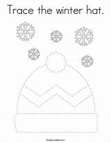 Winter Hat Coloring Trace Noodle Pages Worksheets Kids Preschool Activities Activity Sheets Twisty Toddlers Print Built California Usa Redtri sketch template