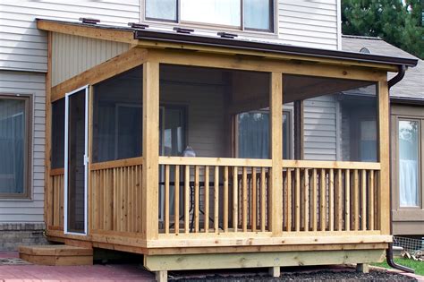 screened deck  staining screened  porch diy patio design screen house