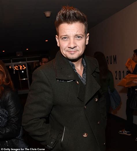 jeremy renner s ex girlfriend claims he admitted to doing drugs and had