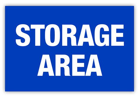 storage area label creative safety supply