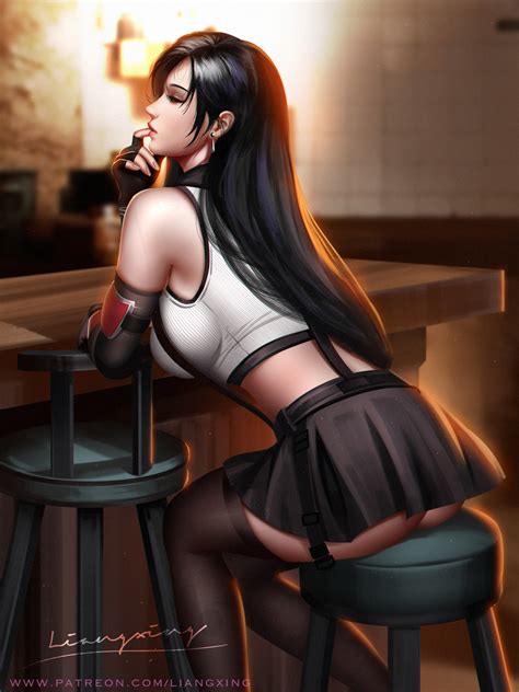 Rule 34 1girl Ass Black Hair Breasts Female Female Only Final Fantasy