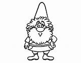 Gnome Coloring Happy Colorear Coloringcrew Book sketch template
