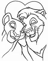 Coloring Pages Lion King Zira Comments sketch template