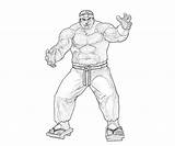 Daimon Goro Fighters King sketch template