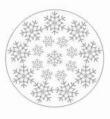 Mandala Ausmalbilder Ausdrucken Schneeflocken Ausmalbild Mandalas Kreis Malvorlage Kostenlos sketch template