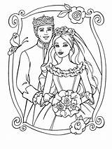 Marry Coloring Pages Weddings Kids Fun sketch template
