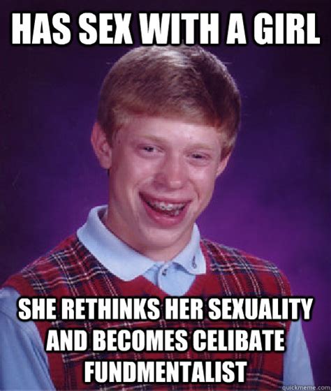 Has Sex With A Girl She Rethinks Her Sexuality And Becomes Celibate