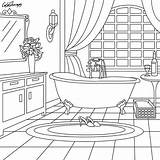Bathroom Book Sneak Zentangle Tangle Kleurplaat Badkamer sketch template