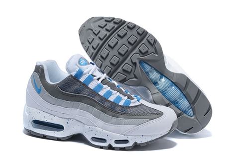 Nike Air Max 95 White Hyper Cobalt Blue Men Running Shoes