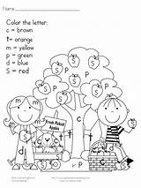 Coloring Sight Word sketch template