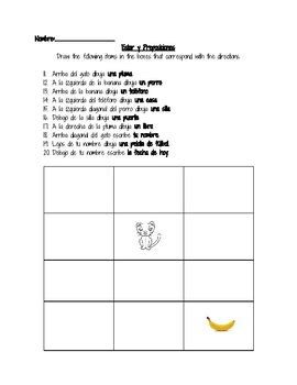estar  prepositions practice  clase conmigo tpt
