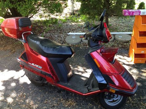 grassroots scooters  honda elite  deluxe