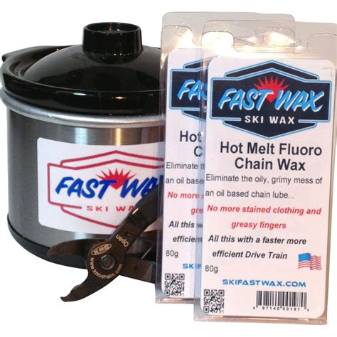 fast wax hot melt fluoro chain wax kit walmartcom walmartcom