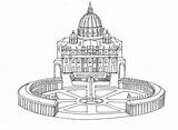 Vatican Vaticano Watykan Kolorowanka Catechism Christianity Catecismo Maluchy Kolorowanki Niños Tudodesenhos Dungeon Idata Drukuj sketch template