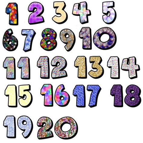 number  clipart black  white clip art library