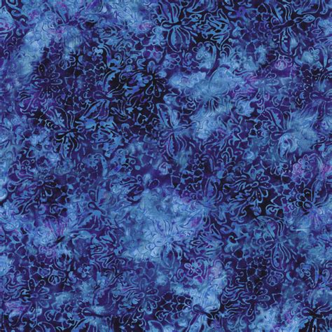 2546 003 Best Of Malam Batiks Faberge Small Blue Magenta Fabric
