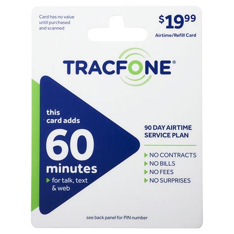 Tracfone 90 Day 60 Minute Airtime Card Tracfone Meijer Grocery