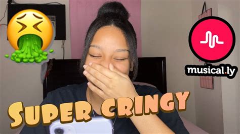 Reacting To My Old Dubsmash And Musical Lys Cringy 🤮 Youtube