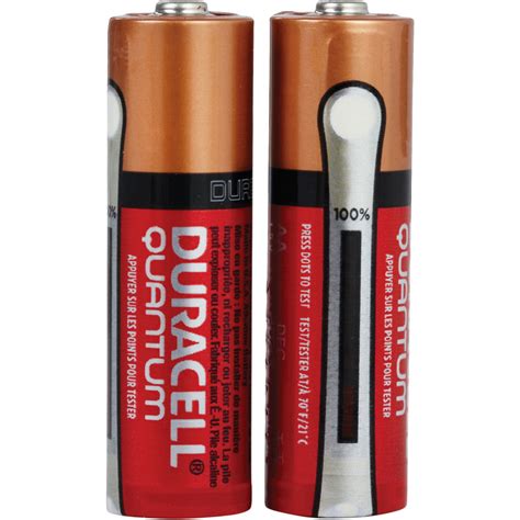 6 Pack Duracell Quantum Aa Alkaline Batteries