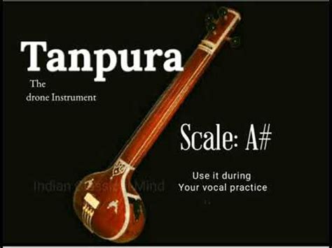tanpura  sharp  drone instrument classical  youtube