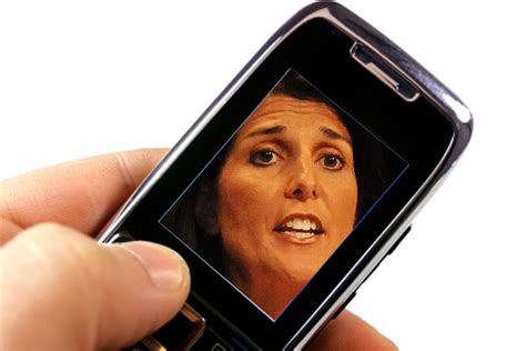 Blogger Produces Texts Supporting Nikki Haley Affair Rumor