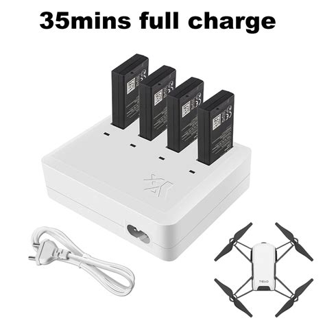 upgrade ryze tello charger  output  mins charging time battery charging hub  dji tello