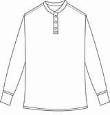 Shirt Henley Drawing Collar Shirts Sleeve Long Men Casual Alternative Stylish Classic Getdrawings Drawings sketch template