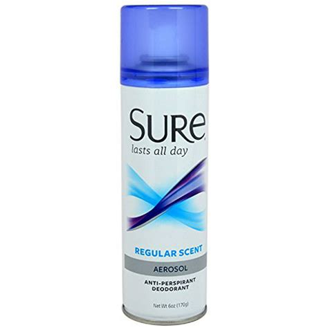pack  anti perspirant deodorant aerosol spray regular scent oz