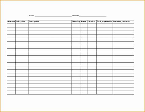 printable blank inventory spreadsheet inventory spreadshee blank