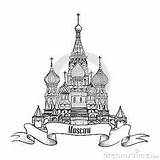 Moscou sketch template