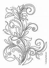Coloring Flower Pages Flowers Kids Printable Patterns Choose Board Color Drawing Book 4kids sketch template