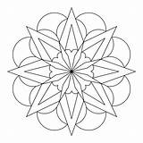 Mandala Designs Templates Coloring Simple Pages Stencils Mandalas Patterns Glass Colouring Printable Easy Template Draw Color Zentangle Printables Tangled Webs sketch template